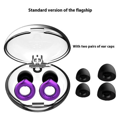Sleep Soundproof Earplugs Noise Reduction Noise Protection