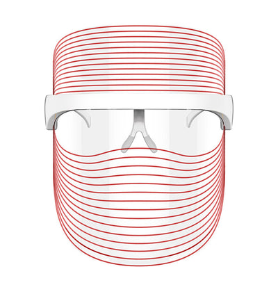 7 Color LED Mask Red Light Therapy Skin Rejuvenation Massager Beauty Home Skin Face Whitening Anti Aging SPA Device
