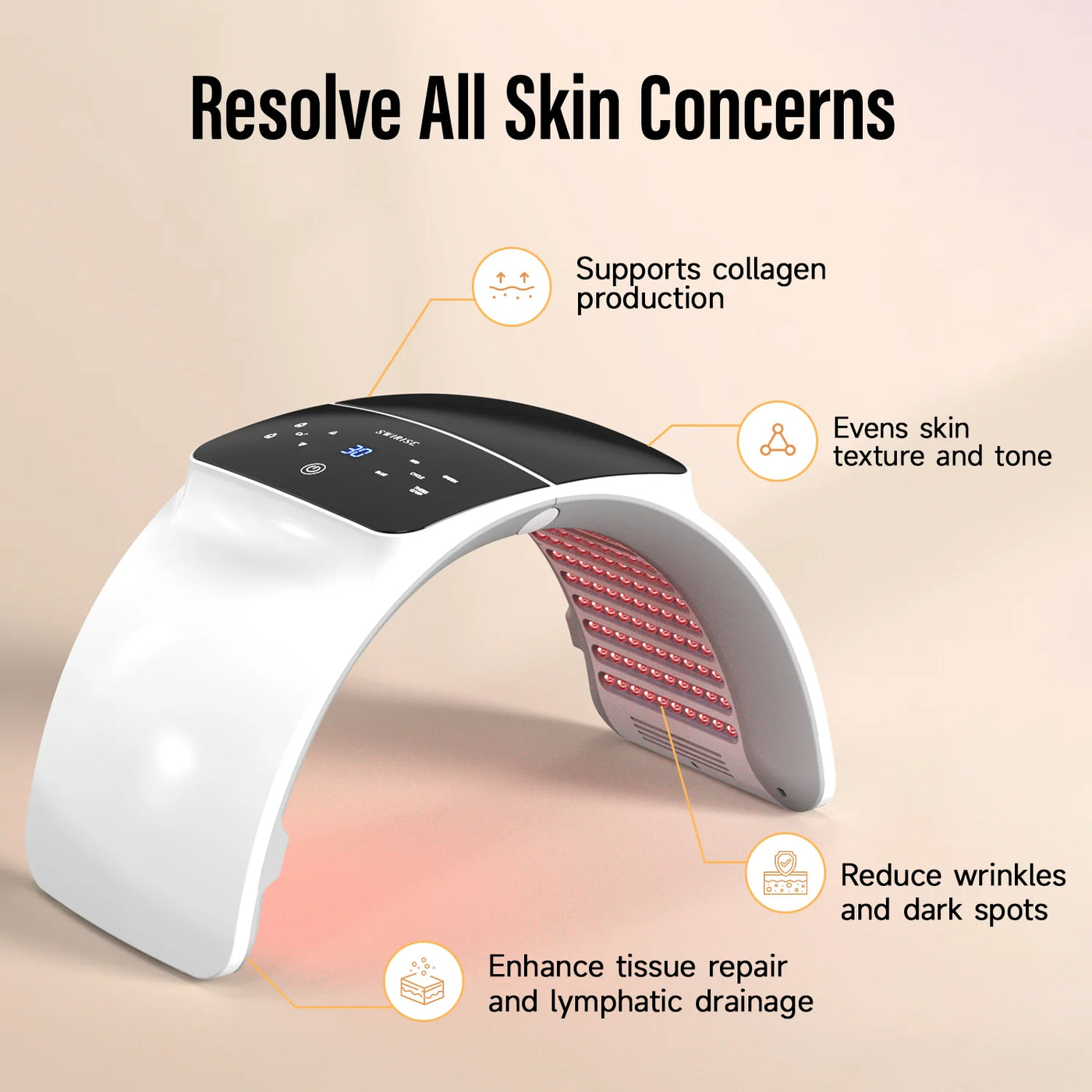 LED Red Light Therapy Device