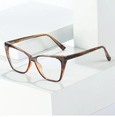 Oversized Cat Eye Blue Light Glasses - Blue Light Non Prescription Glasses, Blue Light Glasses Women, Blue Light Blocking Glasses