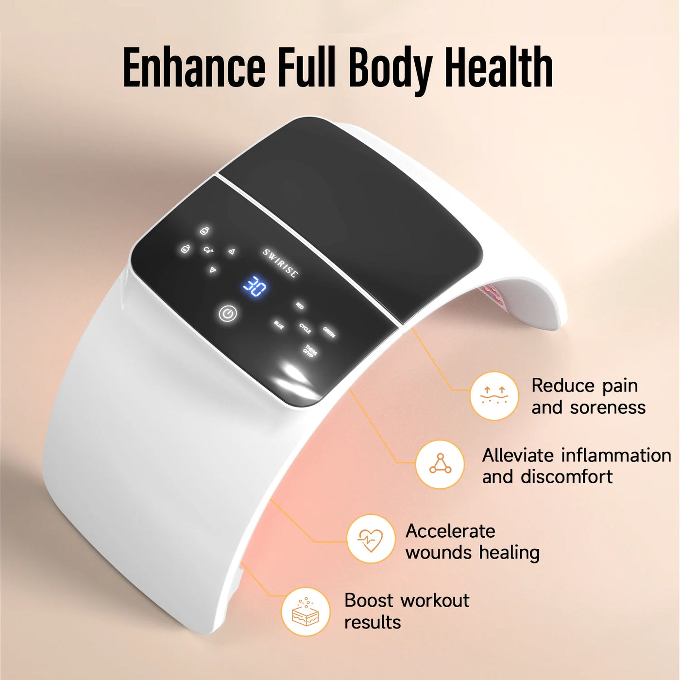 LED Red Light Therapy Device