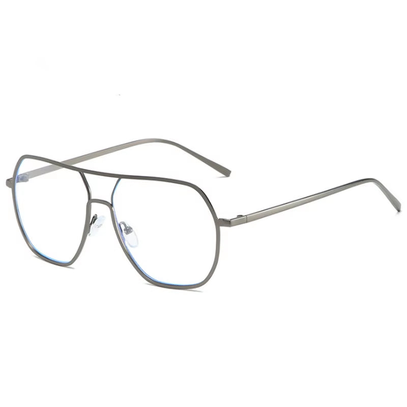 Mens anti Blue Light Glasses Oversized Glasses Frames Men Blue Light Blocking Glasses Twin Beam Reading Computer Glasses